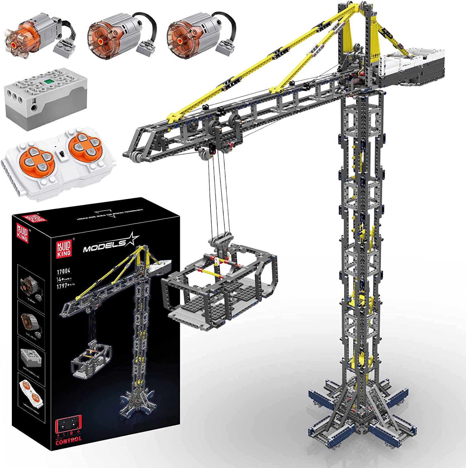 Mould King 17004 - Tower crane, normal