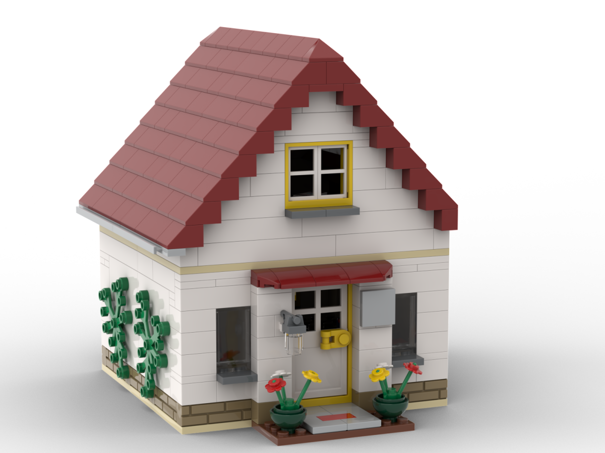 Kiddicraft KC1202 - Brick City - Tiny House