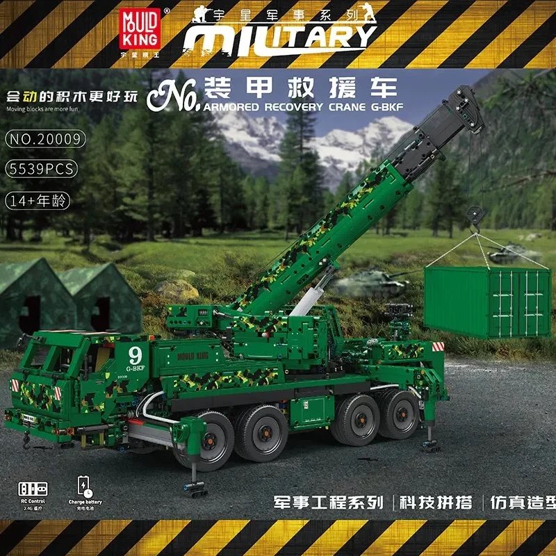 MOULD KING 19003 RC Truck with Concrete Pump with 4368 Pieces